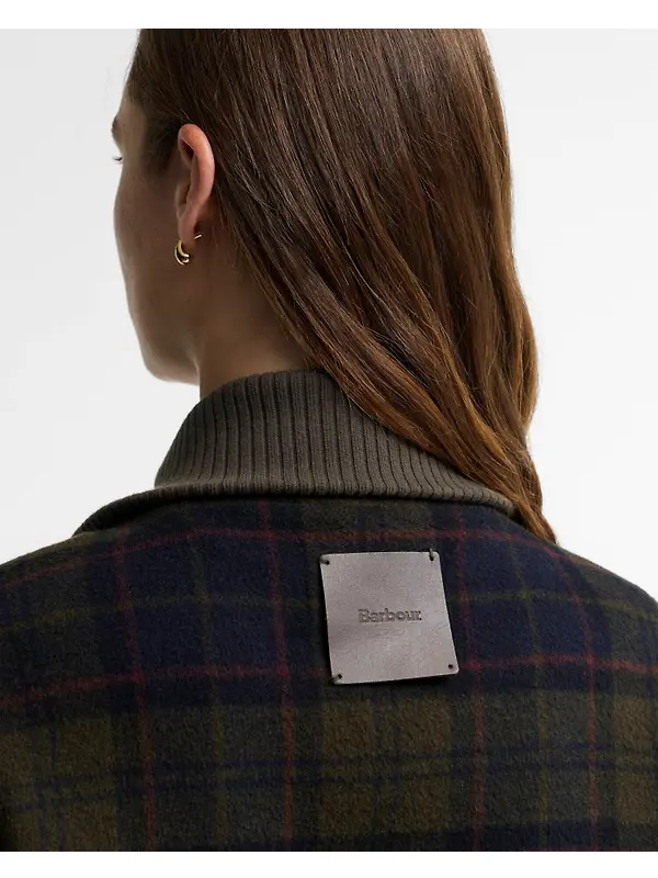 Barbour Women's Ivybridge Overshirt - Shadow Classic Tartan Image 7