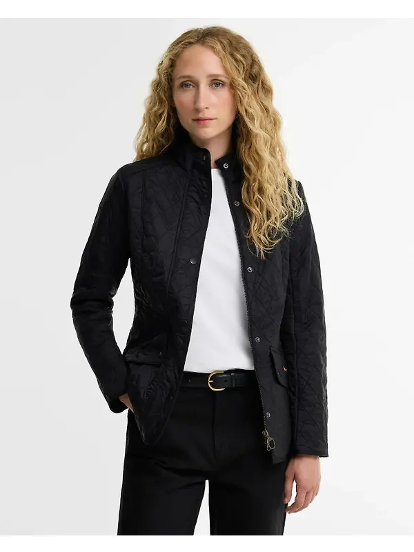 Barbour Women's Cavalry Polarquilt Jacket - Classic Black Image 2