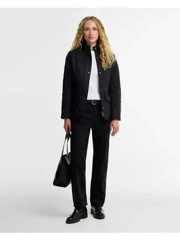Barbour Women's Cavalry Polarquilt Jacket - Classic Black Image 3