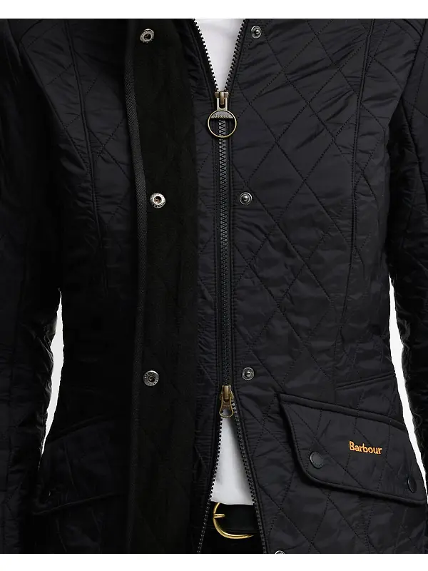 Barbour Women's Cavalry Polarquilt Jacket - Classic Black Image 6