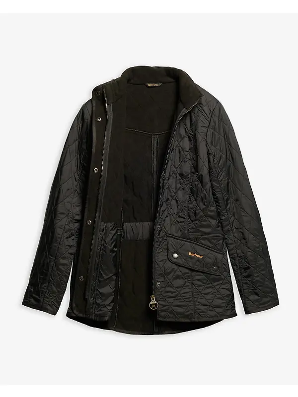 Barbour Women's Cavalry Polarquilt Jacket - Classic Black Image 7