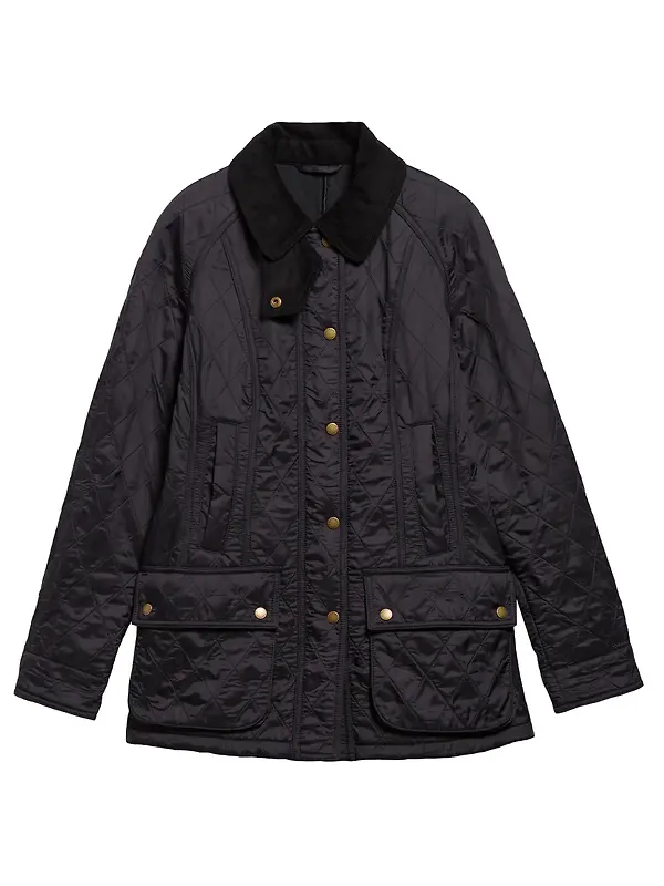 Barbour Women's Beadnell Polarquilt Jacket - Navy / Navy Image 1