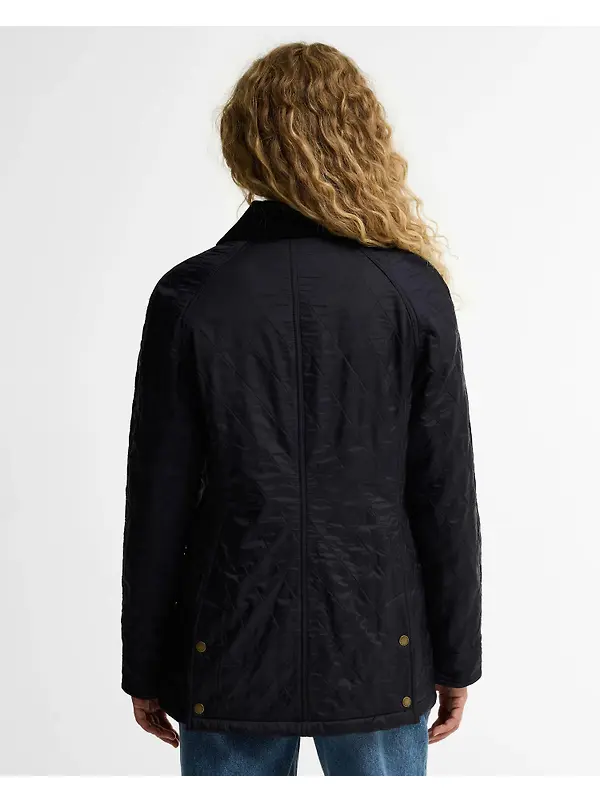 Barbour Women's Beadnell Polarquilt Jacket - Navy / Navy Image 5