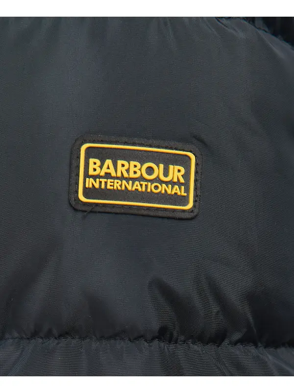 Barbour International Women's Track Line Quilted Jacket - Black Image 9