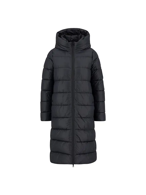 Barbour International Women's Olivios Longline Puffer Jacket - Black Image 8