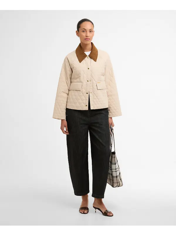 Barbour Women's Kirby Quilted Jacket - Jasmine/Dress Image 3