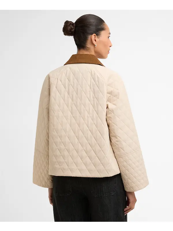 Barbour Women's Kirby Quilted Jacket - Jasmine/Dress Image 4