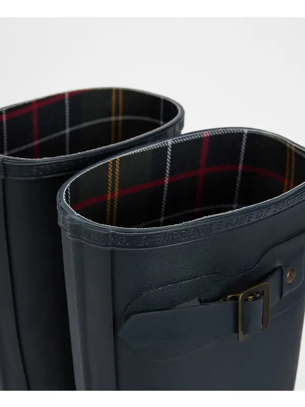 Barbour Women's Bede Wellington Boots - Navy Image 9