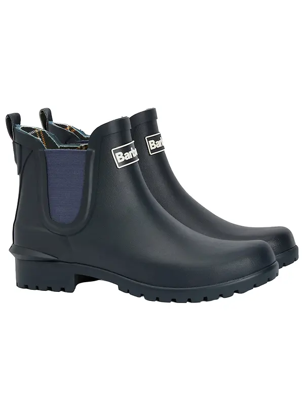 Barbour Women's Wilton Wellingtons - Navy Image 1