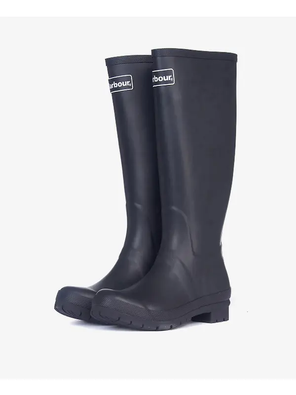 Barbour Women's Abbey Tall Wellington Boots - Black Image 2