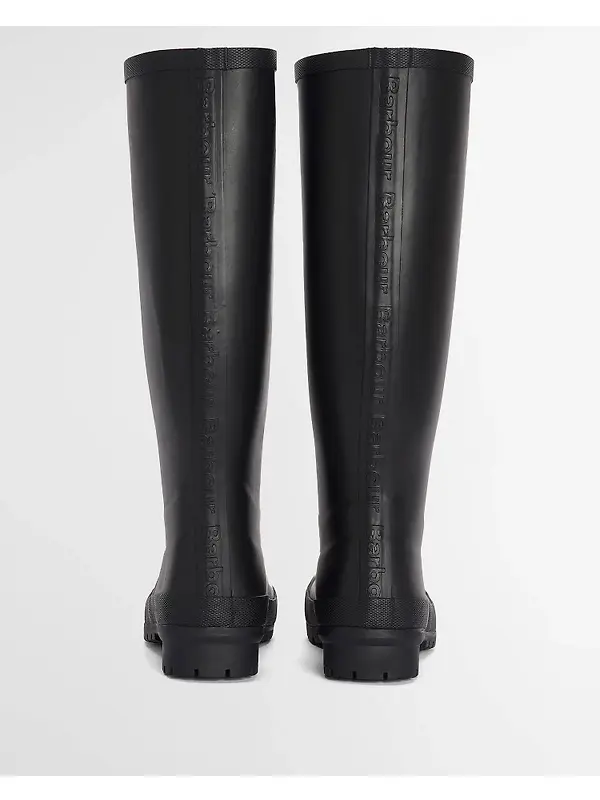 Barbour Women's Abbey Tall Wellington Boots - Black Image 3