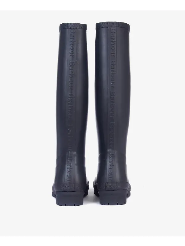 Barbour Women's Abbey Tall Wellington Boots - Black Image 5