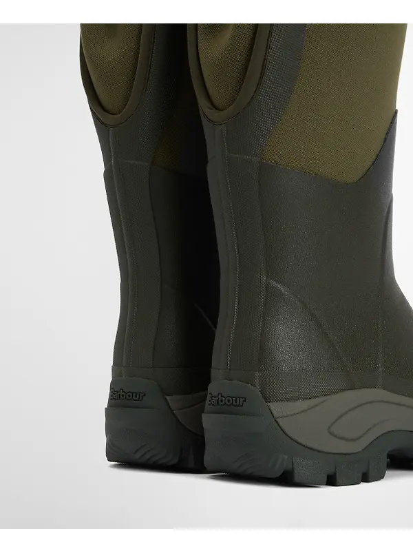 Barbour Women's Tynedale Tall Wellingtons - Olive Image 5