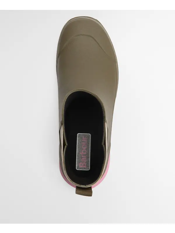 Barbour Women's Abbeyfield Packable Ankle Wellingtons - Olive Image 9