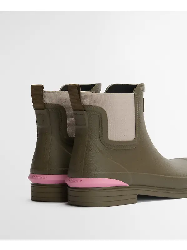 Barbour Women's Abbeyfield Packable Ankle Wellingtons - Olive Image 11
