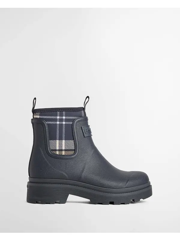 Barbour Women's Cynthia Chelsea Ankle Wellingtons - Dark Navy / Birchwood Image 2