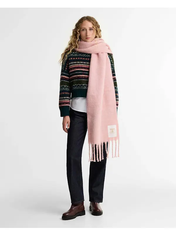 Barbour Women's Ellison Scarf - Candy Pink Image 2