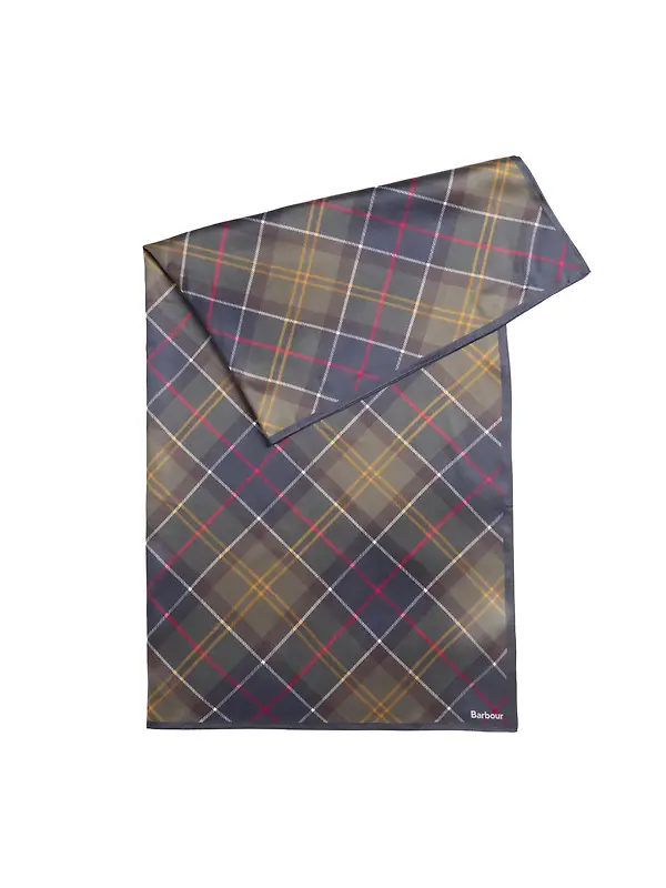 Barbour Women's Kinsale Tartan Head Scarf - Classic Tartan Image 1