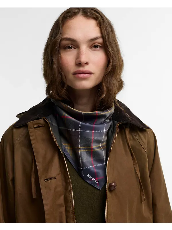 Barbour Women's Kinsale Tartan Head Scarf - Classic Tartan Image 2