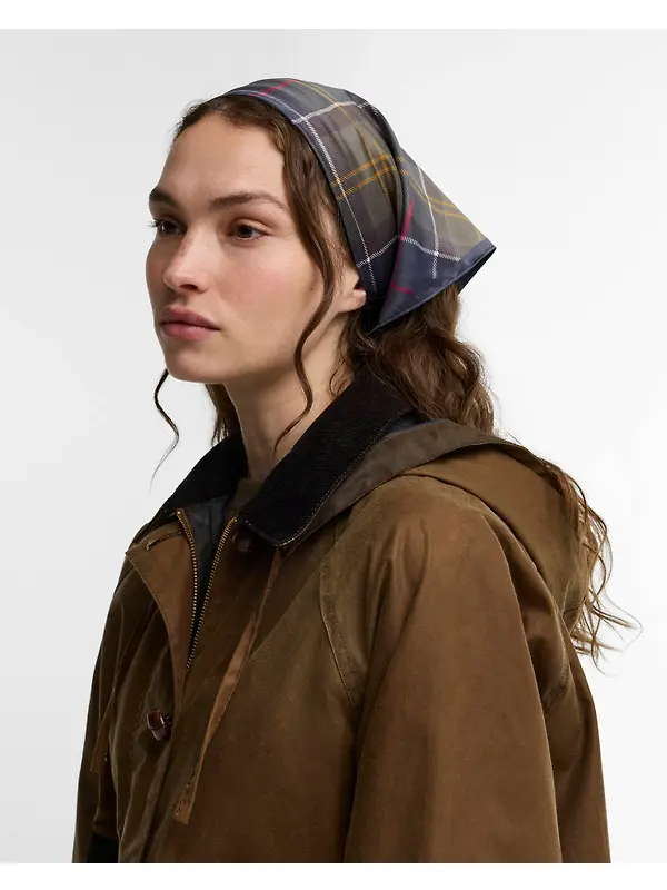 Barbour Women's Kinsale Tartan Head Scarf - Classic Tartan Image 3