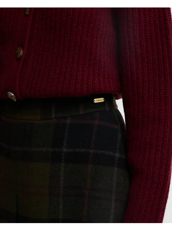 Barbour Women's Marlow Tartan Mini Skirt - Shadow Classic Tartan Image 5