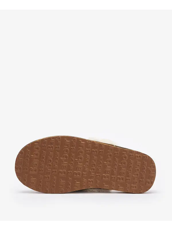 Barbour Women's Claudia Mule Slippers - Camel Image 4