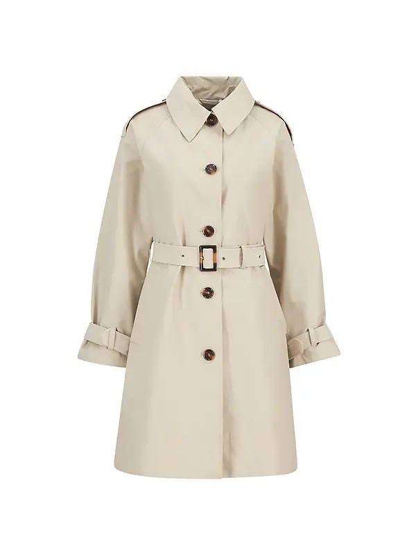 Barbour Women's Maia Showerproof Jacket - Mist / Dress Navy Tartan Image 1