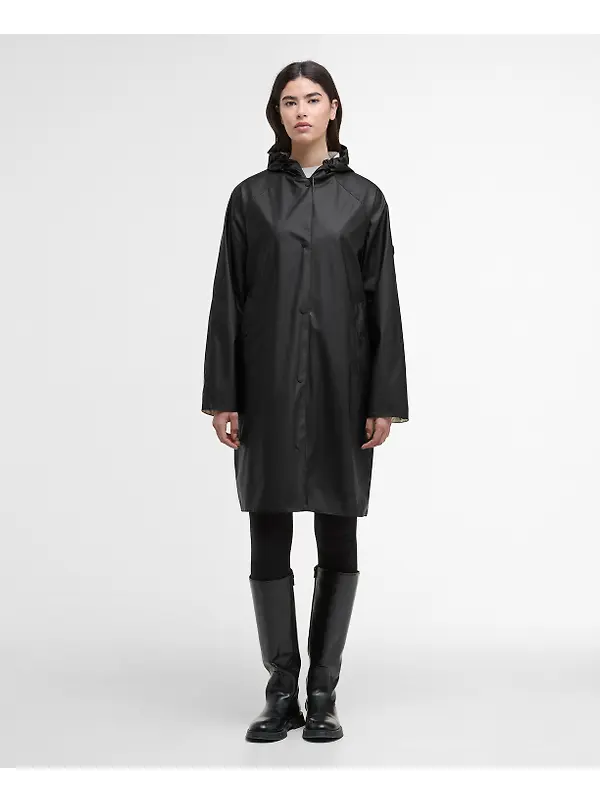 Barbour International Women's Recoleta Showerproof Jacket - Black Image 2