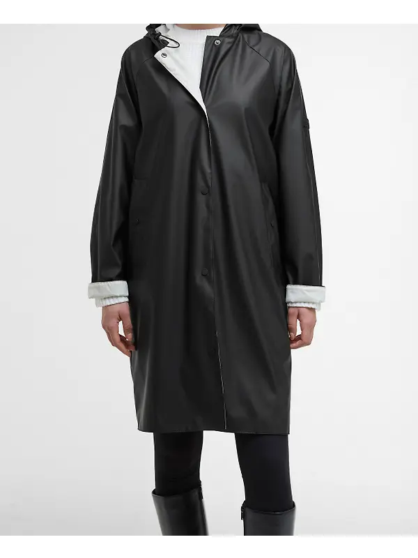 Barbour International Women's Recoleta Showerproof Jacket - Black Image 5