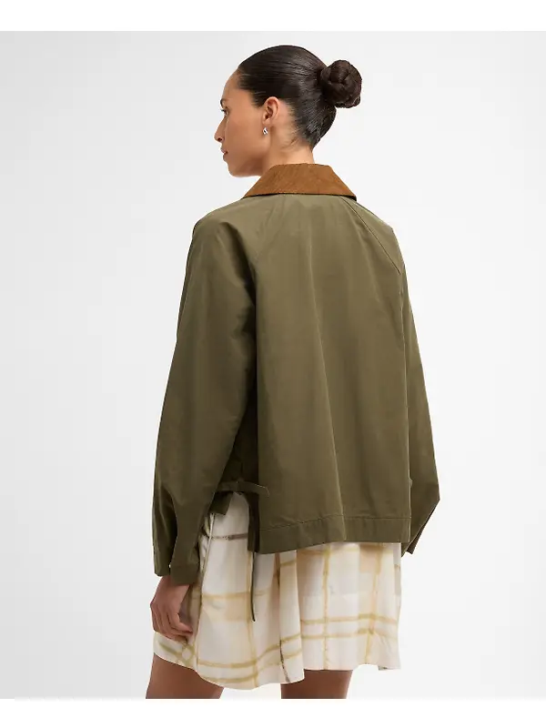 Barbour Women's Medland Showerproof Jacket - Ivy Green/Ancient Image 4