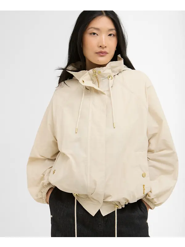 Barbour Women's Hawkridge Showerproof Jacket - Jasmine/Dress Image 5