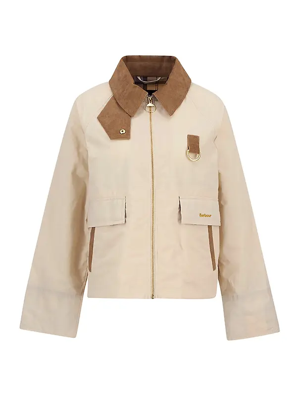 Barbour Women's Icons Spey Showerproof Jacket - Jasmine/Dress Image 1