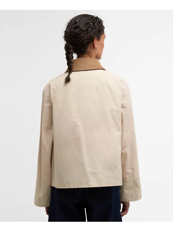 Barbour Women's Icons Spey Showerproof Jacket - Jasmine/Dress Image 4