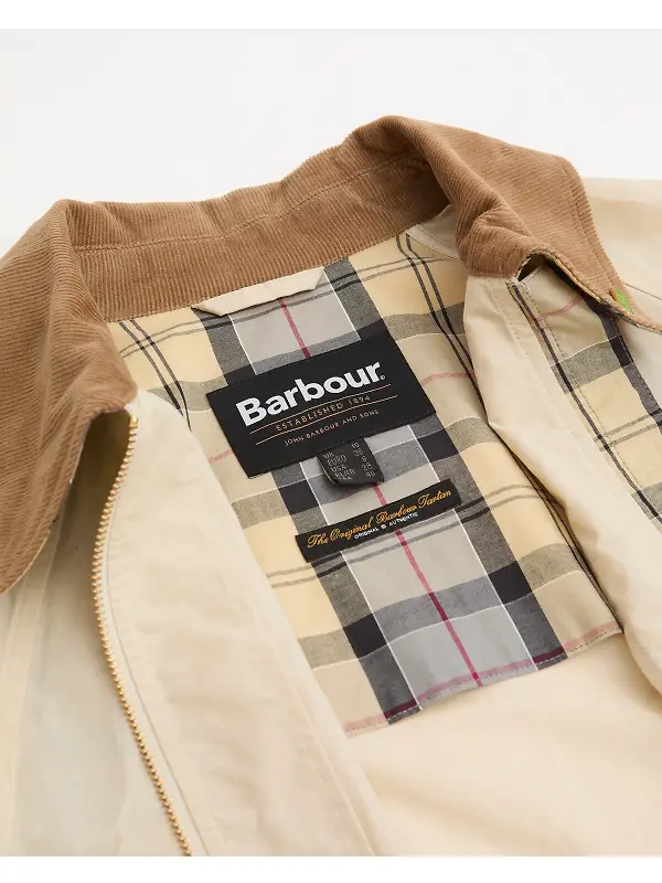 Barbour Women's Icons Spey Showerproof Jacket - Jasmine/Dress Image 8
