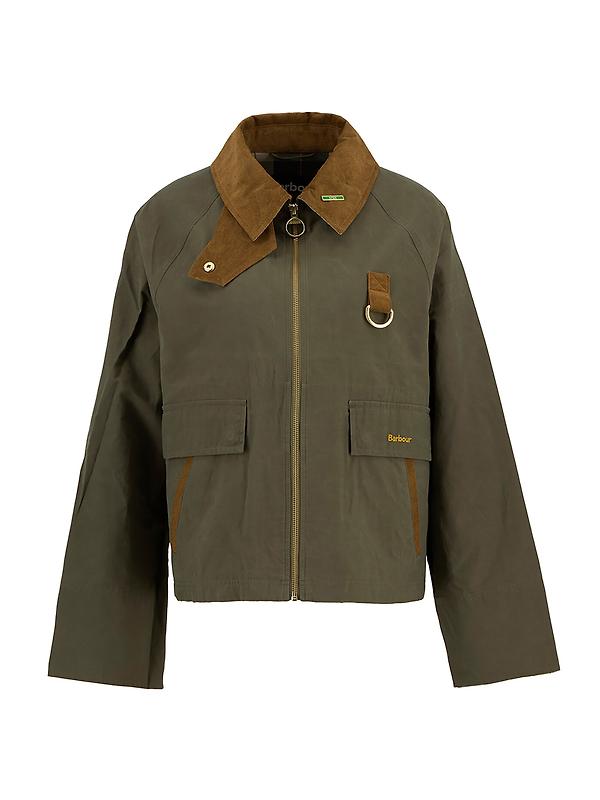 Barbour Women's Hayley Showerproof Jacket - Dusky Green/Ancient