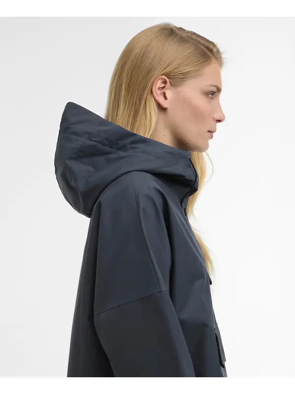 Barbour Women's Bedafell Showerproof Jacket - Dusk Grey Image 7