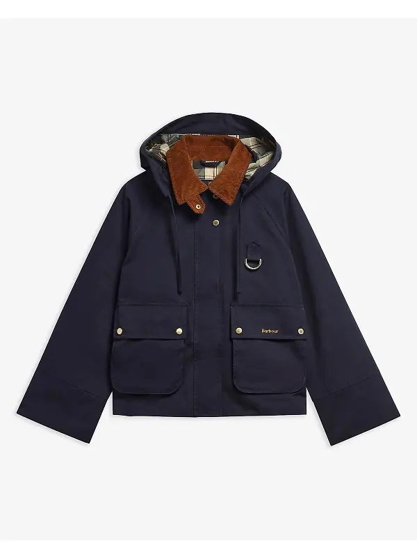 Barbour Women's Terrington SP Quilted Jacket - Dark Navy / Shadow Classic Image 7