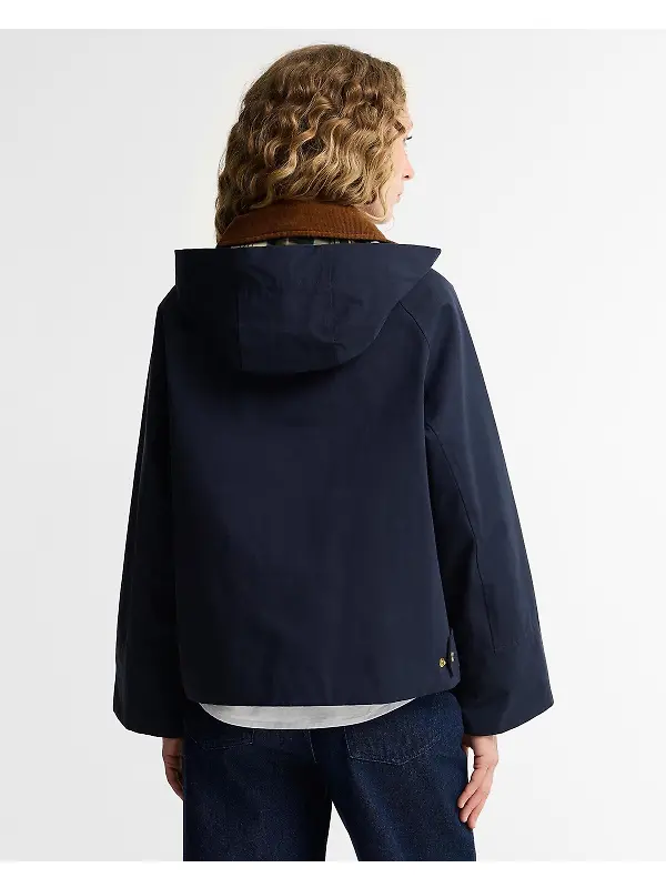 Barbour Women's Terrington SP Quilted Jacket - Dark Navy / Shadow Classic Image 4