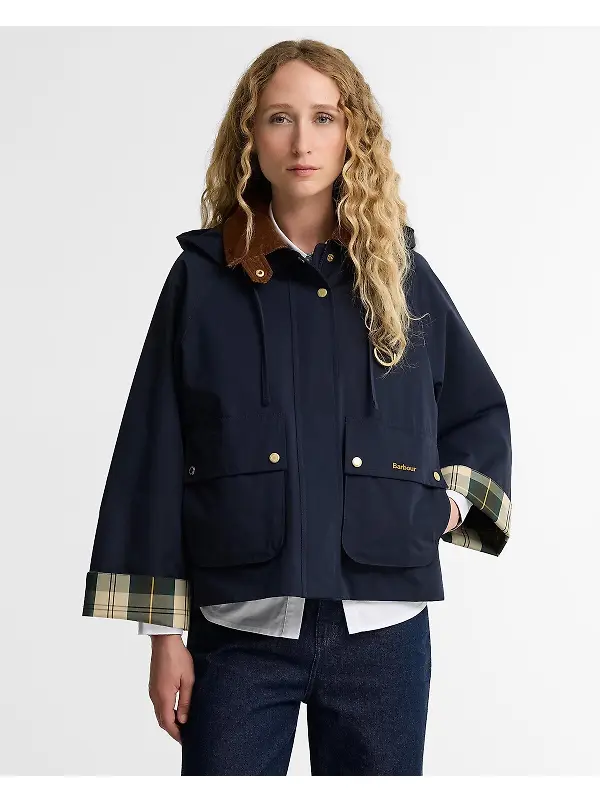 Barbour Women's Terrington SP Quilted Jacket - Dark Navy / Shadow Classic Image 2