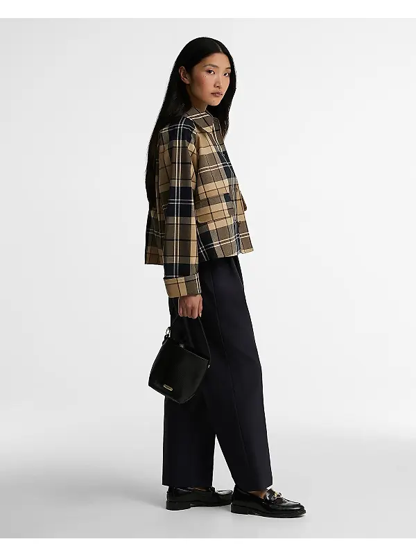 Barbour Women's Delilah Check Jacket - Birchwood Dress Image 4