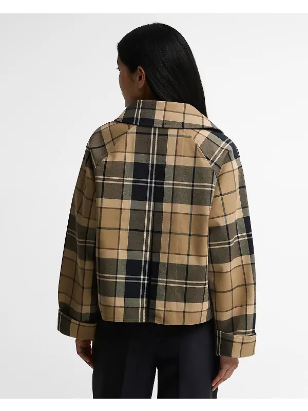 Barbour Women's Delilah Check Jacket - Birchwood Dress Image 5