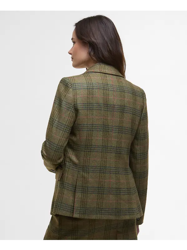 Barbour Women's Carlby Tailored Jacket - Arabesque/Brown Image 4