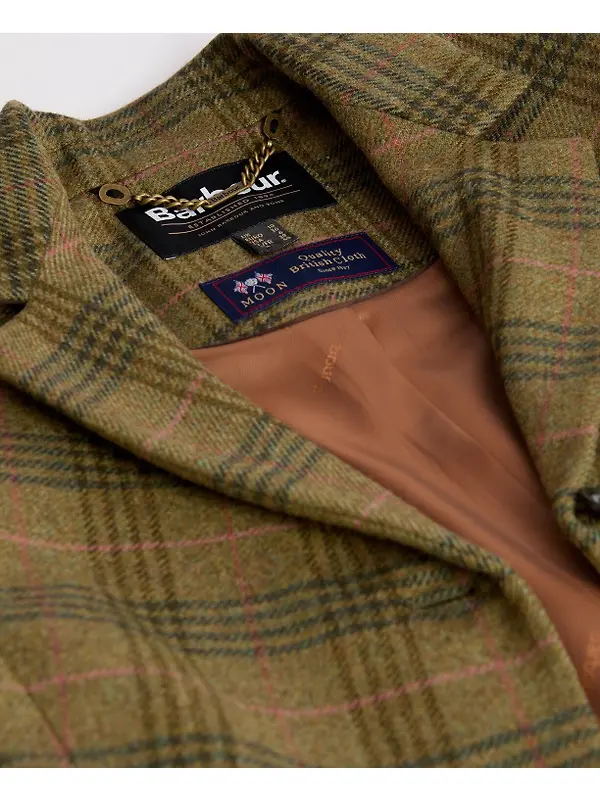 Barbour Women's Carlby Tailored Jacket - Arabesque/Brown Image 7