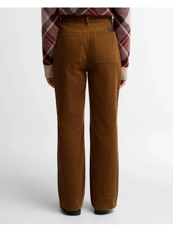 Barbour Women's Emmy Cord Flared Trousers - Tan Image 4