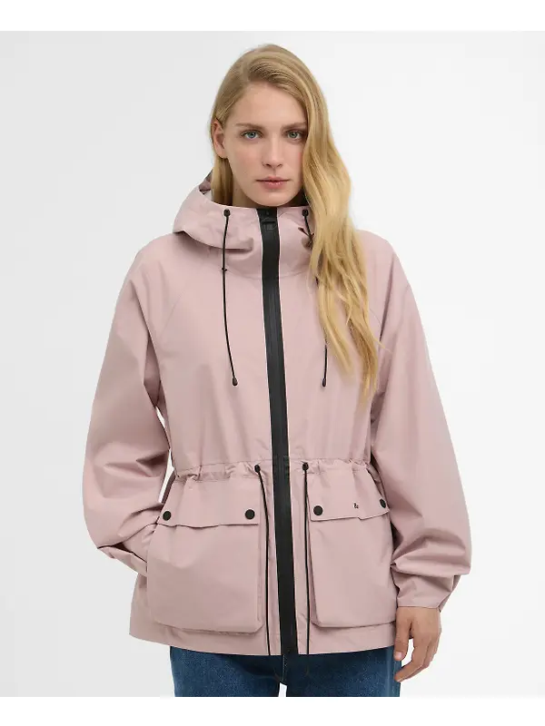 Barbour Women's Dovecragg Waterproof Jacket - Gardenia / Fondant Image 2