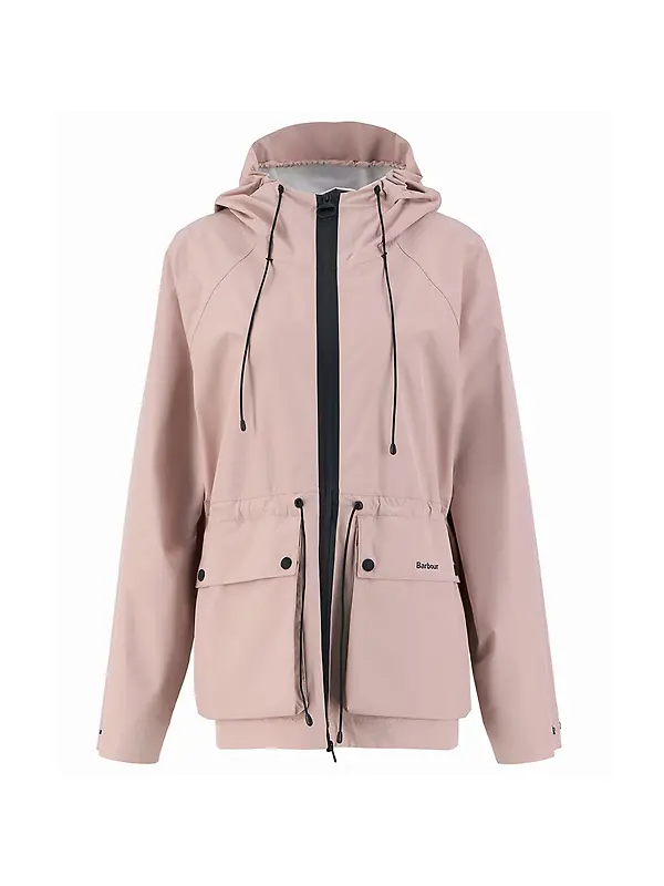 Barbour Women's Dovecragg Waterproof Jacket - Gardenia / Fondant Image 1