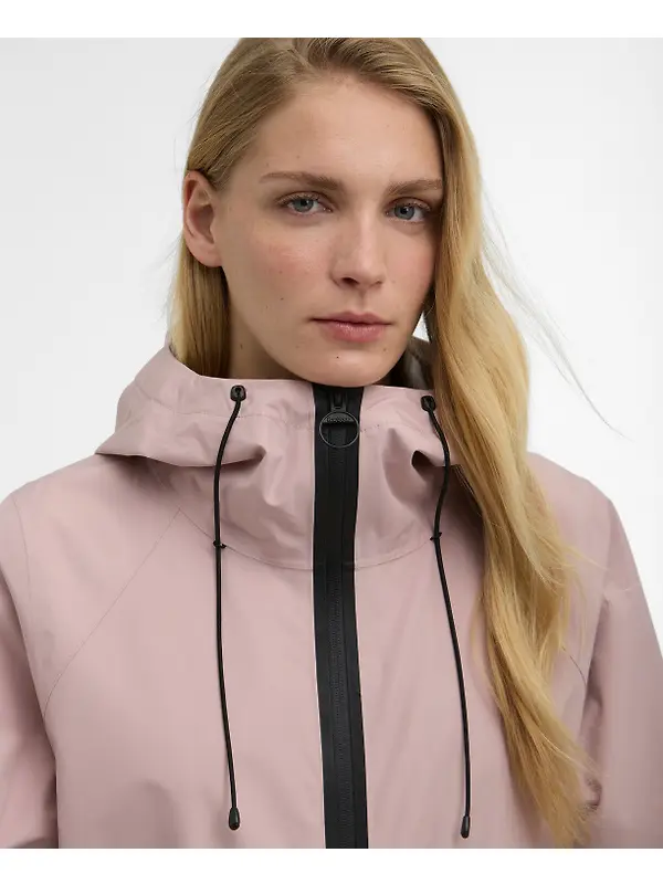 Barbour Women's Dovecragg Waterproof Jacket - Gardenia / Fondant Image 5