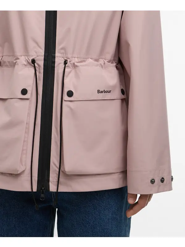 Barbour Women's Dovecragg Waterproof Jacket - Gardenia / Fondant Image 6