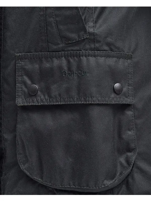 Barbour Women's Beadnell Waxed Jacket - Sage Image 9