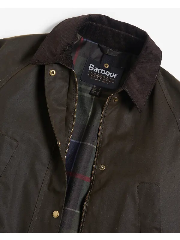 Barbour Women's Acorn Wax Jacket - Olive Image 10